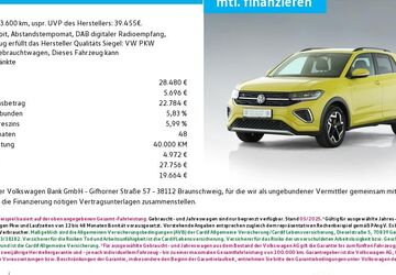 VW T-Cross 13.600 km 28.480 &euro; Bamberg 96052