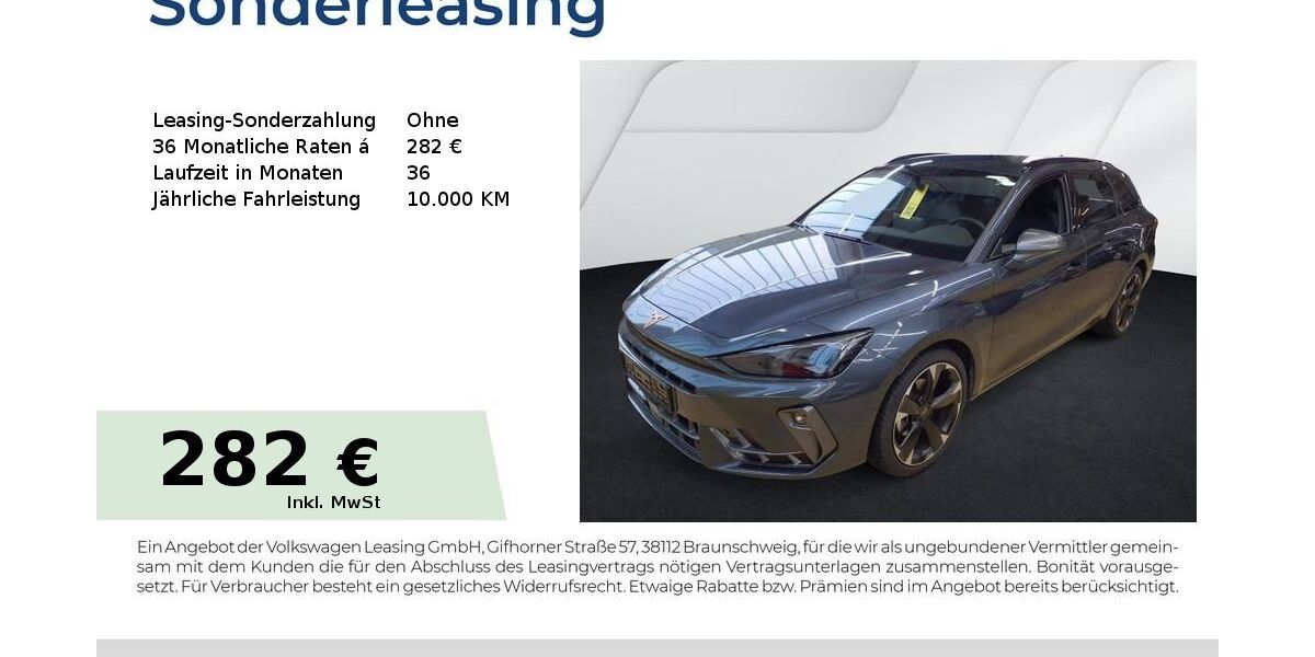 Cupra Leon 18.750 km 32.440 &euro; Baiersdorf 91083