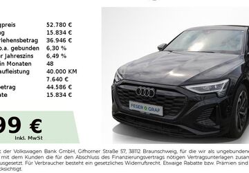 Audi Q8 e-tron 27.300 km 49.780 &euro; Höchstadt an der Aisch 91315