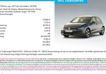 VW Golf 8.990 km 37.880 &euro; Bamberg 96052