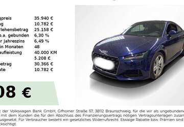 Audi TT 55.900 km 35.940 &euro; Höchstadt 91315