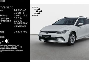 VW Golf 61.337 km 24.990 &euro; Ebern 96106