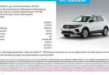 VW T-Cross 13.800 km 20.680 &euro; Bamberg 96052
