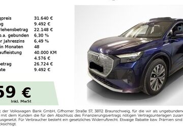 Audi Q4 e-tron 46.900 km 31.640 &euro; Höchstadt an der Aisch 91315
