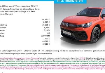 VW Tiguan 26.000 km 44.480 &euro; Bamberg 96052