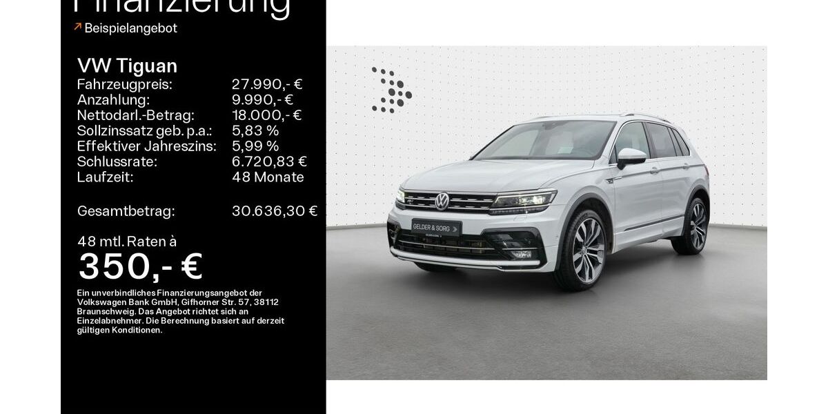 VW Tiguan 138.000 km 26.480 &euro; Ebern 96106
