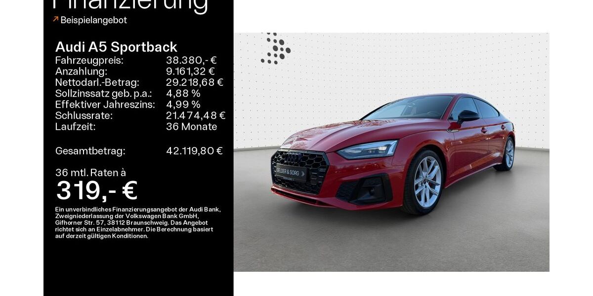 Audi A5 46.490 km 38.380 &euro; Ebern 96106