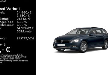 VW Passat Variant 70.946 km 24.990 &euro; Ebern 96106
